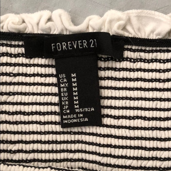 Striped Tube Top - Picture 2 of 4